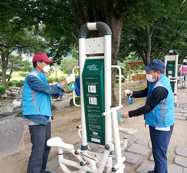 시니어생활방역봉사